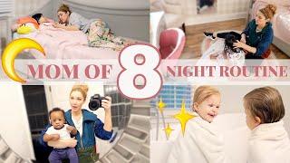 MOM OF 8 KIDS NIGHT TIME ROUTINE \ Big Family Bedtime Routine 2020