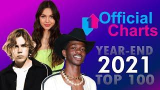 UK Official Charts Top 100 Year-End 2021 | Top 100 Hits of The Year