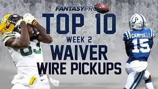 Top 10 Week 2 Waiver Wire Pickups (2020 Fantasy Football)