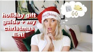 holiday gift guide + my Christmas list! | Keaton Milburn