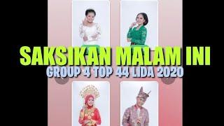 PEMBAGIAN GROUP 4 TOP 44 BESAR LIDA 2020