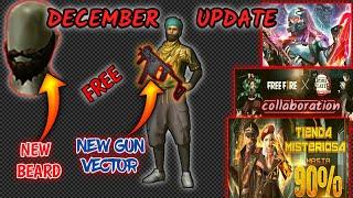 Garena freefire December new beard event updates2020|| #Garenafreefire2017,#roukff,#decemberupdates