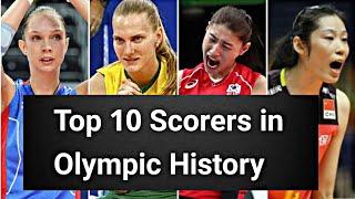 Top 10 Scorers in Volleyball Olympics History.