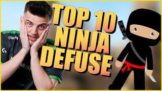 REACTIONEZ LA TOP 10 NINJA DEFUSES