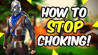 How To Stop Choking In Fortnite!