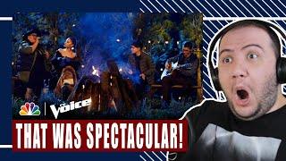 Reaction to Team Ariana Performs "FourFiveSeconds" The Voice Top 11 - TEACHER PAUL REACTS