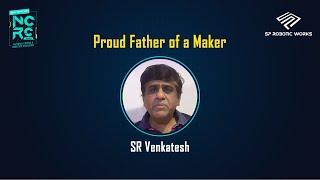 Meet Mr. S R Venkatesh, a Proud father of our 10-year-old Maker, Balaji Venkatesh