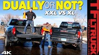 Single Rear Wheel vs Dually - What's The Best HD Truck For You? We Find Out at The Local Drive Thru!