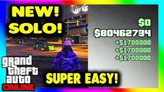 *NEW!* (Only 3 Steps) GTA 5 SOLO MONEY GLITCH - EASY! $1,500,000+ In 2 Minutes (GTA V Money Glitch)