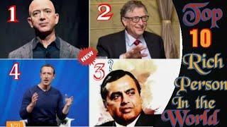 Top 10 Richest people in the world 2020 | Top 10 Billionaires People in the world | Latest | 2020