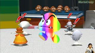 Mario Party 8 Minigames Daisy vs Boo vs Dry Bones vs Blooper