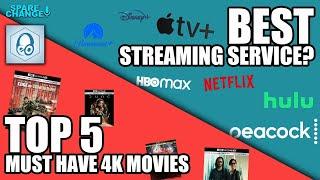 Top 5 Must Have 4K Blu-rays | What's The BEST Streaming Service? w/ @Ealan Osborne