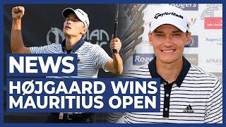 Højgaard Wins AfrAsia Bank Mauritius Open | Final Round Highlights 2019