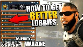 Secret to How Youtubers Get Easy Lobbies | Exploiting SBMM in Modern Warfare Multiplayer & Warzone