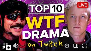 The Top 10 WTF Drama on Twitch