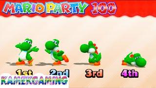 Mario Party Top 100 Minigames Collection Mario Vs Yoshi Vs Luigi Vs Daisy