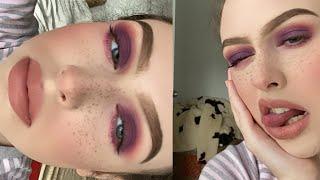 purple eyeshadow look | makeup tutorial