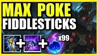 THE #1 POKE SUPPORT IN SEASON 10 (ALCOVE ABUSER!) | FIDDLESTICKS DOES TOO MUCH DAMAGE! FIDDLES S10