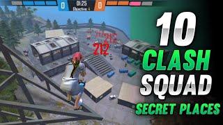 Clash Squad Top 10 Hiding Place ।। Free Fire Gaming Don ।। Watch And Enjoy ।।