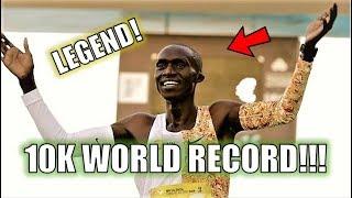 10K WORLD RECORD SMASHED!! || JOSHUA CHEPTEGEI RUNS 26:38!!!