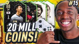 MAKING 20 MILLION COINS! SELLING ALL OUR PACKED PLAYERS! MMT EP #15!