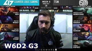 CLG vs TSM | Week 6 Day 2 S10 LCS Spring 2020 | TSM vs CLG W6D2