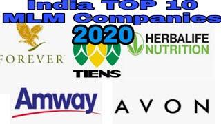 Top 10 MLM Companies 2020 ll Top India Foreign MLM companies ll D. S. M ll Network marketing