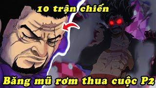 Top 10 trận chiến các thành viên băng Mũ Rơm thua cuộc trong One Piece Phần 2