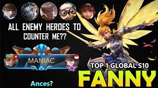 99.9% CABLE ACCURACY & FASTEST HAND!!FANNY BEST BUILD 2020 TOP 1 GLOBAL FANNY S10 2020