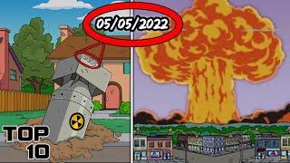 Top 10 Simpsons 2022 Predictions That Will BLOW Your Mind - Part 2