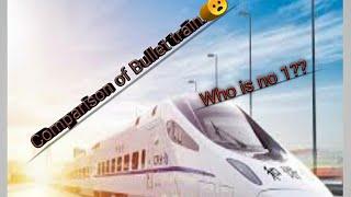 # Bullet train. Top 10 country's with bullet train.Know who is no 1??