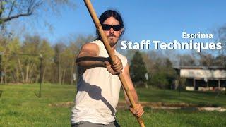 Escrima Staff Techniques | Kali Arnis FMA