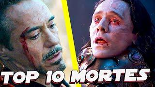 RANKING! TOP 10 MORTES MAIS TRISTES DOS FILMES DE SUPER HEROIS