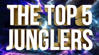 CURRENT TOP 5 JUNGLERS! - Smite