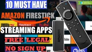 10 BEST AMAZON FIRESTICK APPS FOR 2020 - FREE,  LEGAL - VOD, LIVE TV #MUSTHAVE