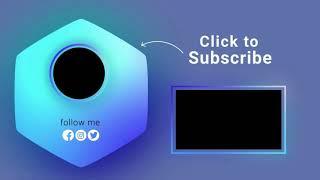 Top 10 Outro Template Free Download || No Text + No Copyright || Free End Screen Download
