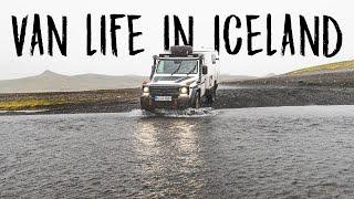 VAN LIFE IN ICELAND, the land of fire and ice