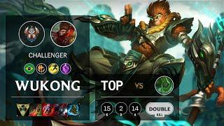 Wukong Top vs Zac - BR Challenger Patch 10.15