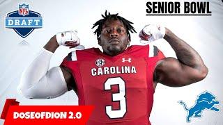 Top 5 Senior Bowl Standouts! Javon Kinlaw Top 10 Pick? Detroit Lions Talk