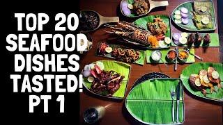 Top 20 SEAFOOD DISHES Pt 1| Tasted On Gourmet On The Road | Most Popular Seafood Restaurants