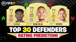 FIFA 21 | TOP 30 BEST DEFENDERS RATING! 