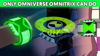 5 Work Only Omniverse Omnitrix Can Do Not Another Omnitrix Do This || AnoZian X ||