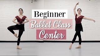 Beginner Ballet Class Center | At Home Workout | Kathryn Morgan