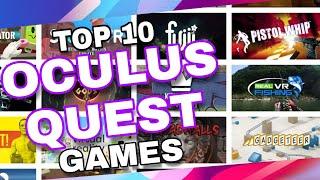 Top 10 Oculus Quest Games Available NOW - Best VR Game of 2019 / 2020 - Must Play Buy List + Reviews