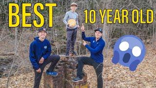 IS HE THE BEST 10 YEAR OLD DISC GOLFER IN THE WORLD?? (Uriyah Kelley #98747)