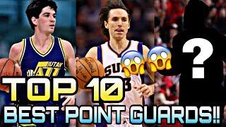 RANKING THE TOP 10 BEST POINT GUARD IN NBA HISTORY (FT. Steve Nash, etc.)