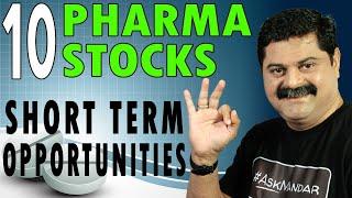 Top 10 Pharma Picks For Short Term