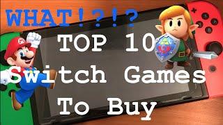 Must Watch! TOP 10 Nintendo Switch Games You Need To Get In 2020