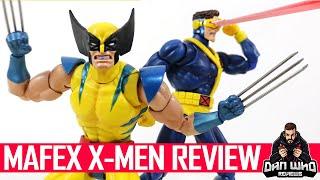 MAFEX Mavel X-Men Wolverine & Cyclops Acton Figure Review