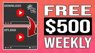 How to Make $500 Per Week On YouTube Reuploading Videos FREE WORLDWIDE (Make Money Online)